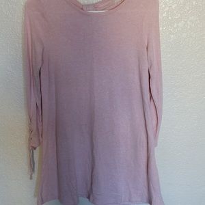 Girls long sweater dress